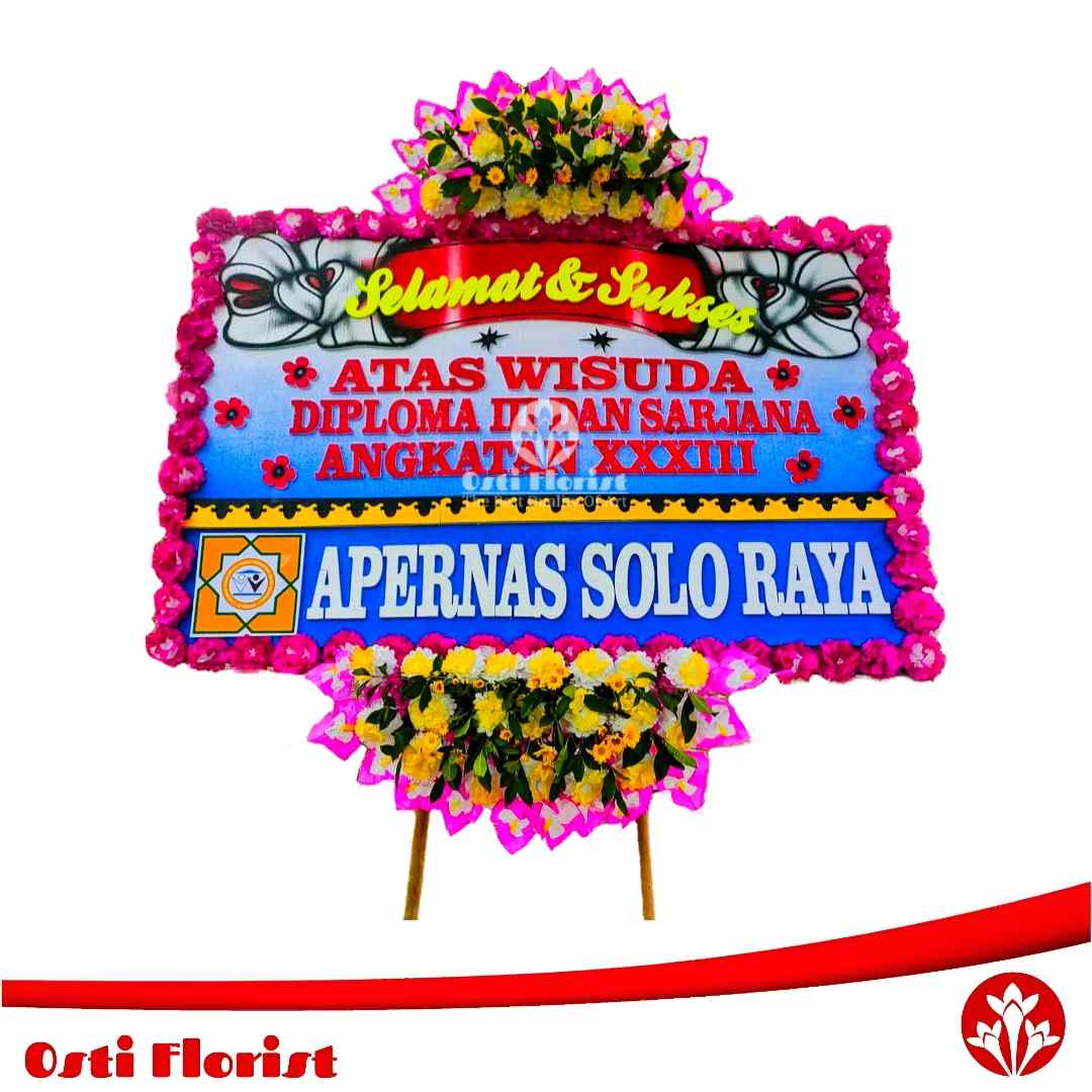 karangan bunga wisuda surakarta