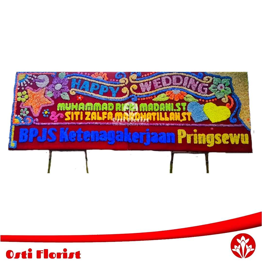 papan ucapan pernikahan bandar lampung